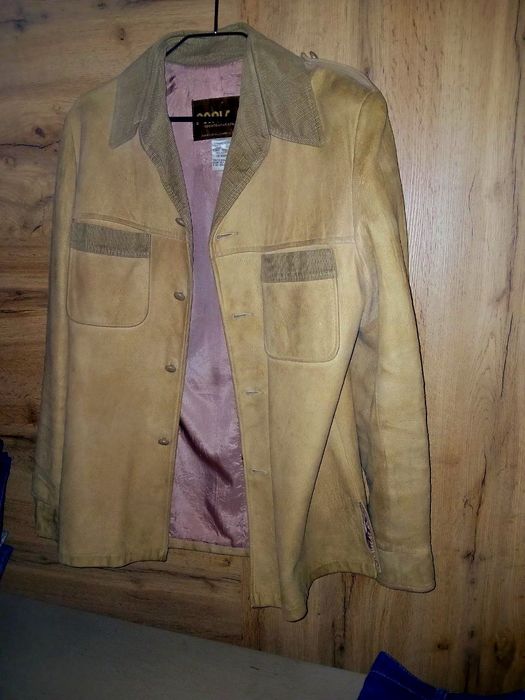 Куртка-пиджак замшевая