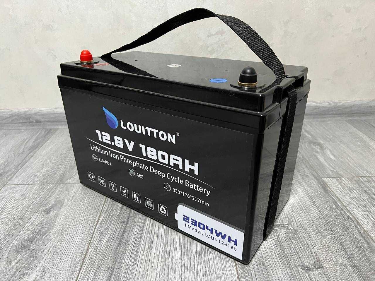 Аккумулятор LiFePO4 12v 180Ah Louitton 2304Wh