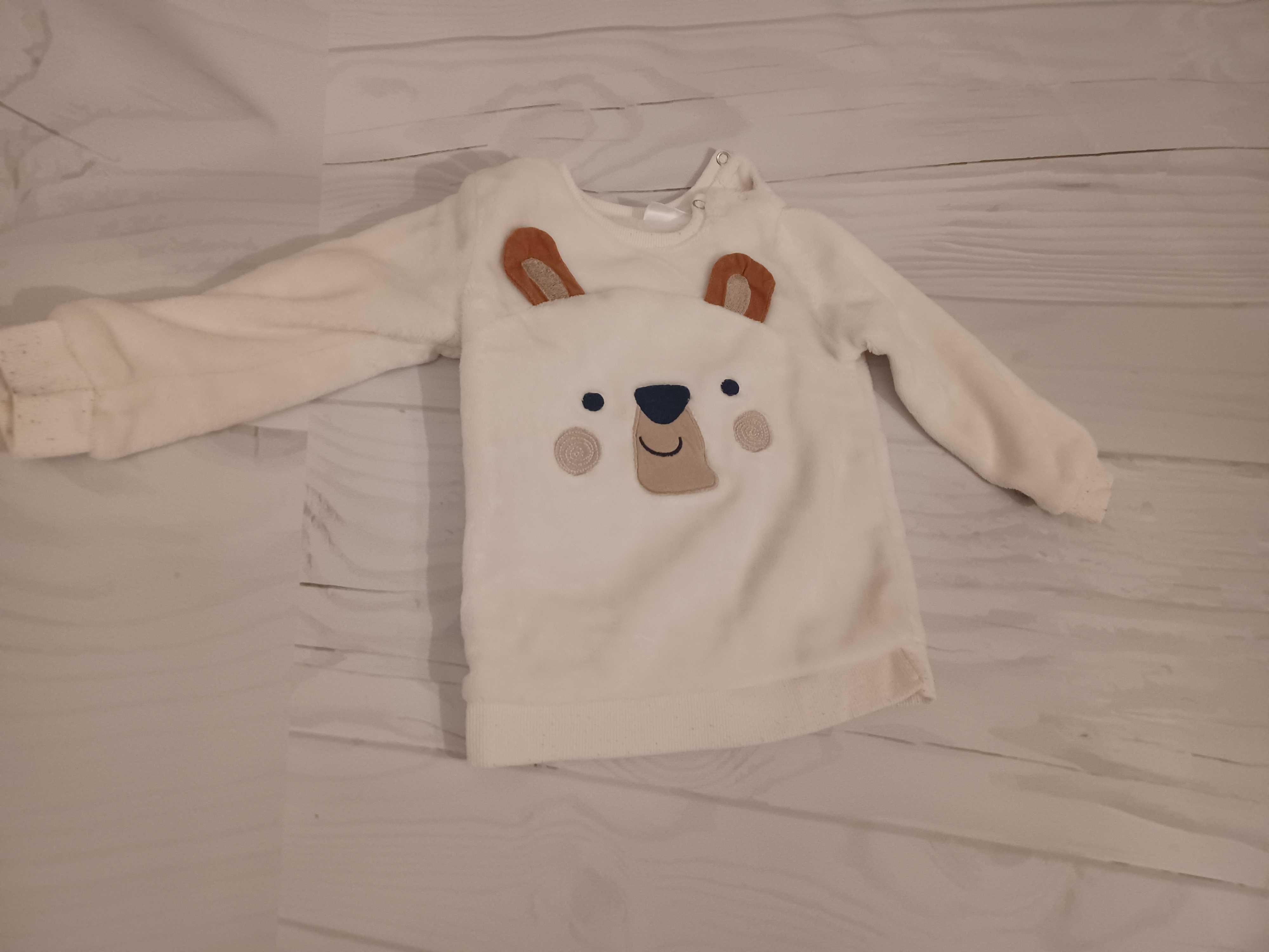 Bluza dziecięca pluszowy miś 92