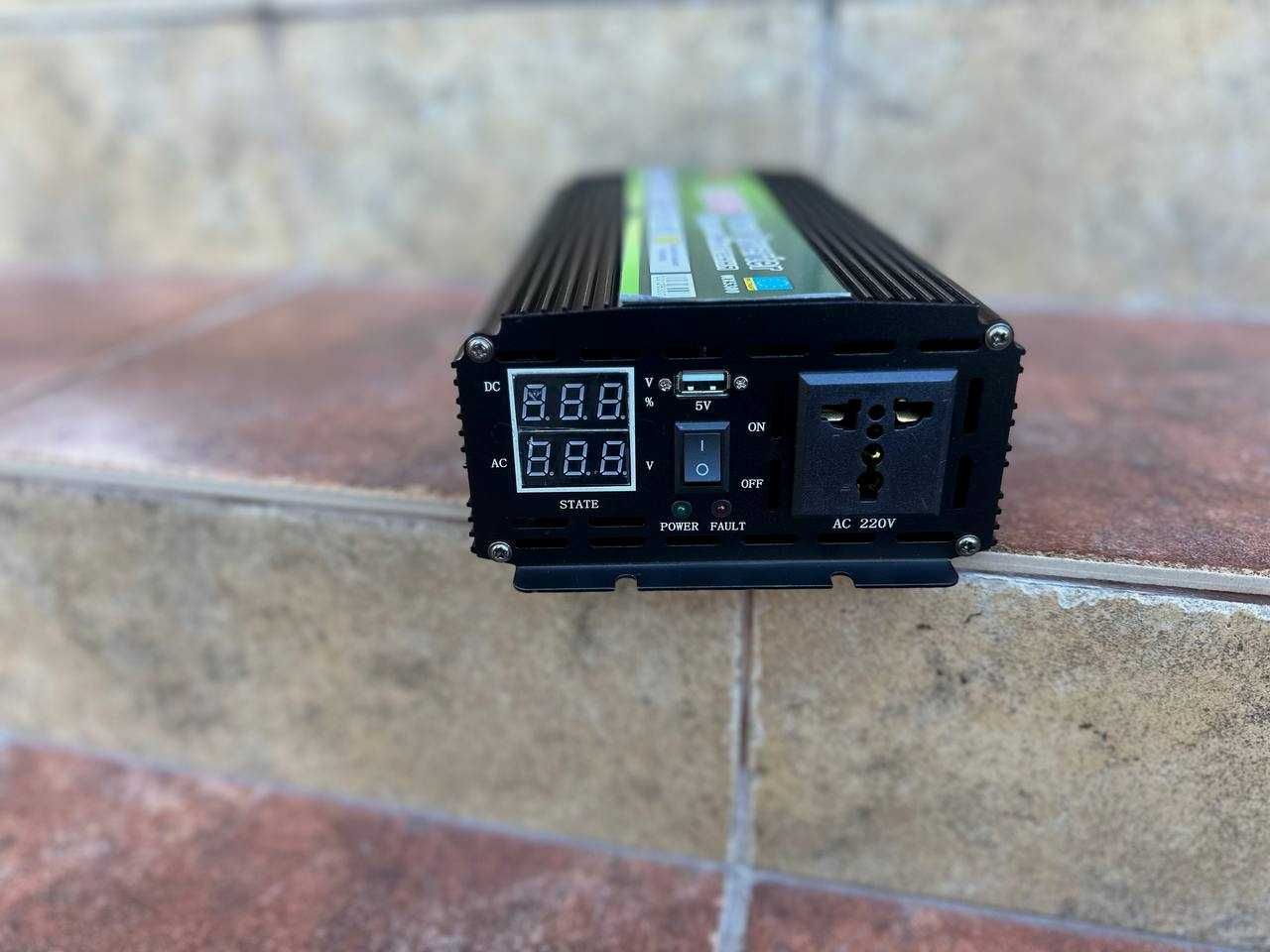 Преобразователь 24v-220v 5300ватт. Инвертор. Перетворювач. Інвертор