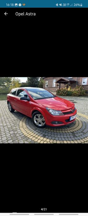 Opel Astra GTC 1.6 benz. Panorama