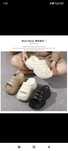 Hit klapki slippers gruba platforma Eva r. 38/ 39 białe
