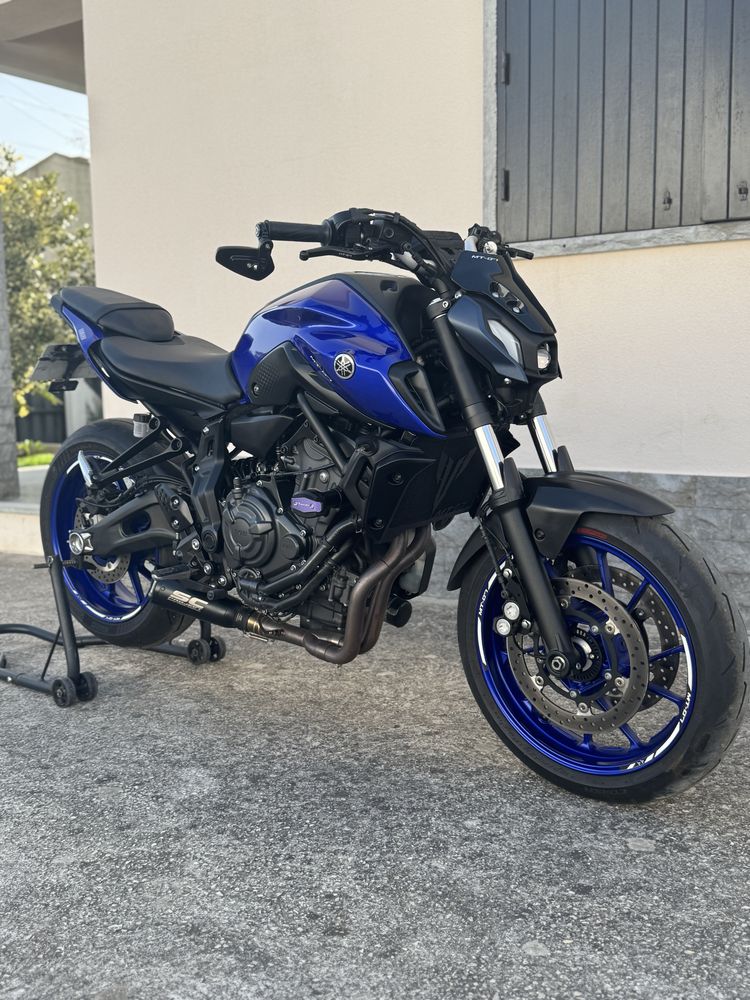 Yamaha Mt07 6mil kms