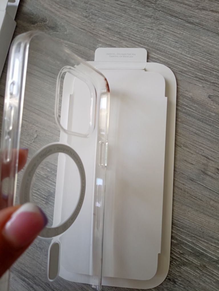 Чехол iPhone 15 Pro Max Clear Case with (оригінал)