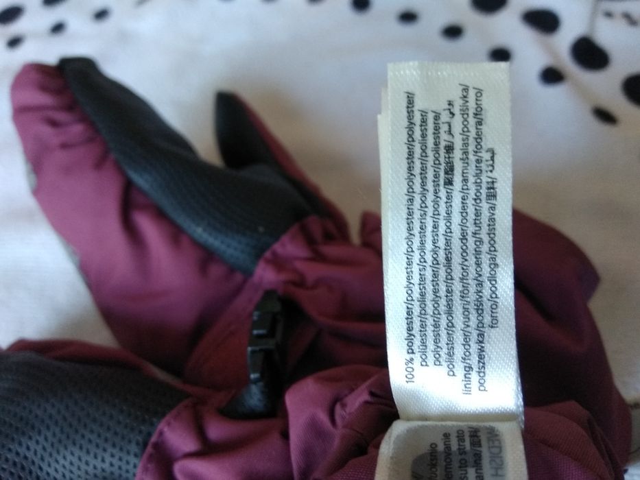 Rękawiczki narciarskie z wiewiórką 4-6 lat 104/110-116 Fix