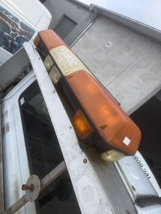 Belka ostrzegawcza stroboskop koguty pomoc drgowa autolaweta