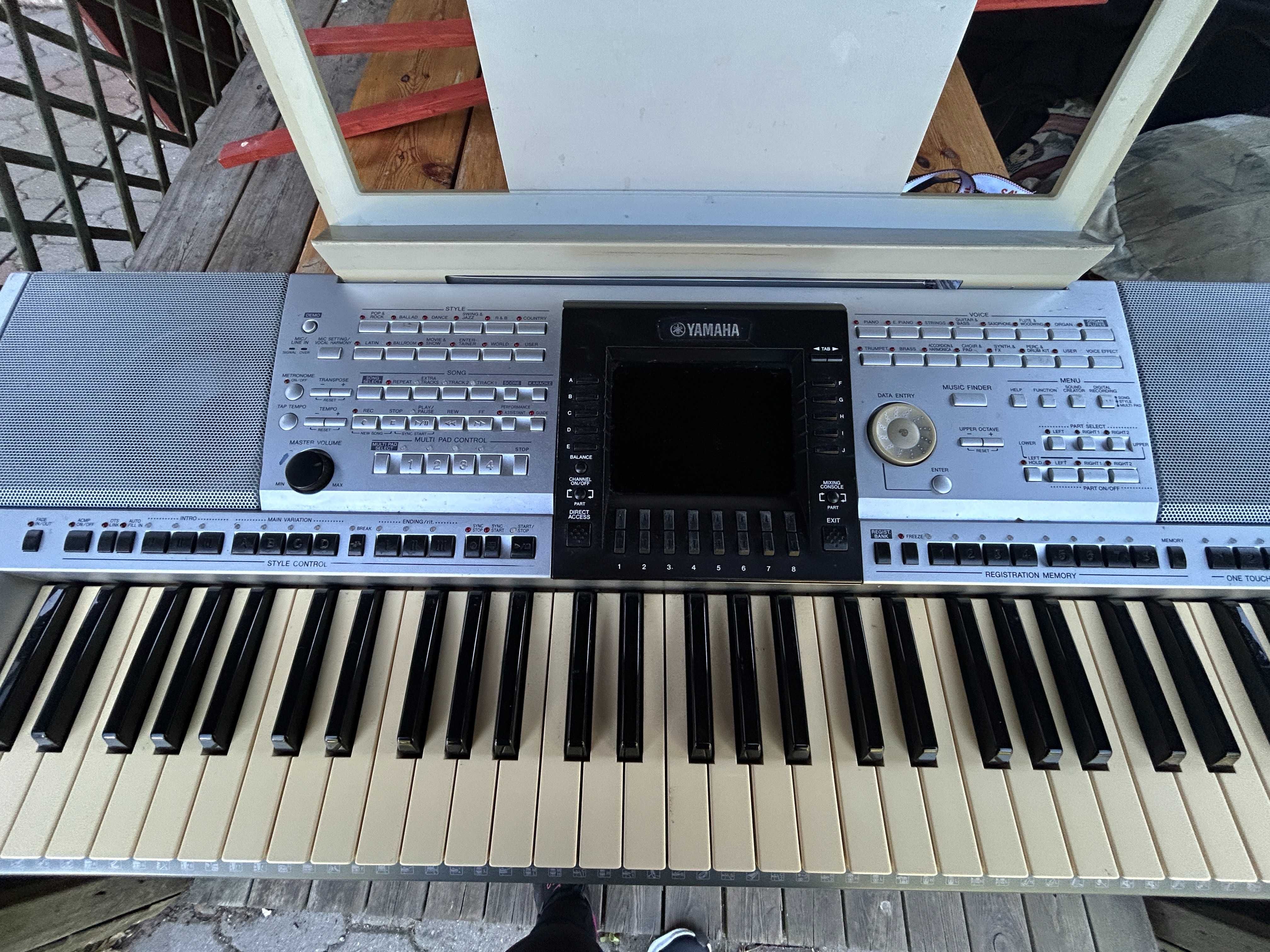 Syntezator Keyboard Yamaha PSR3000 , organy.