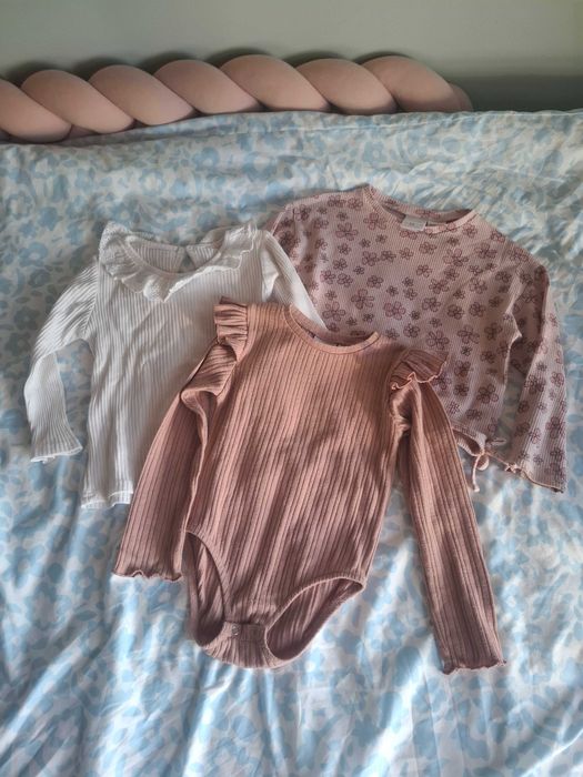 Zestaw ubrań dla dziewczyni jesień zima 98 104