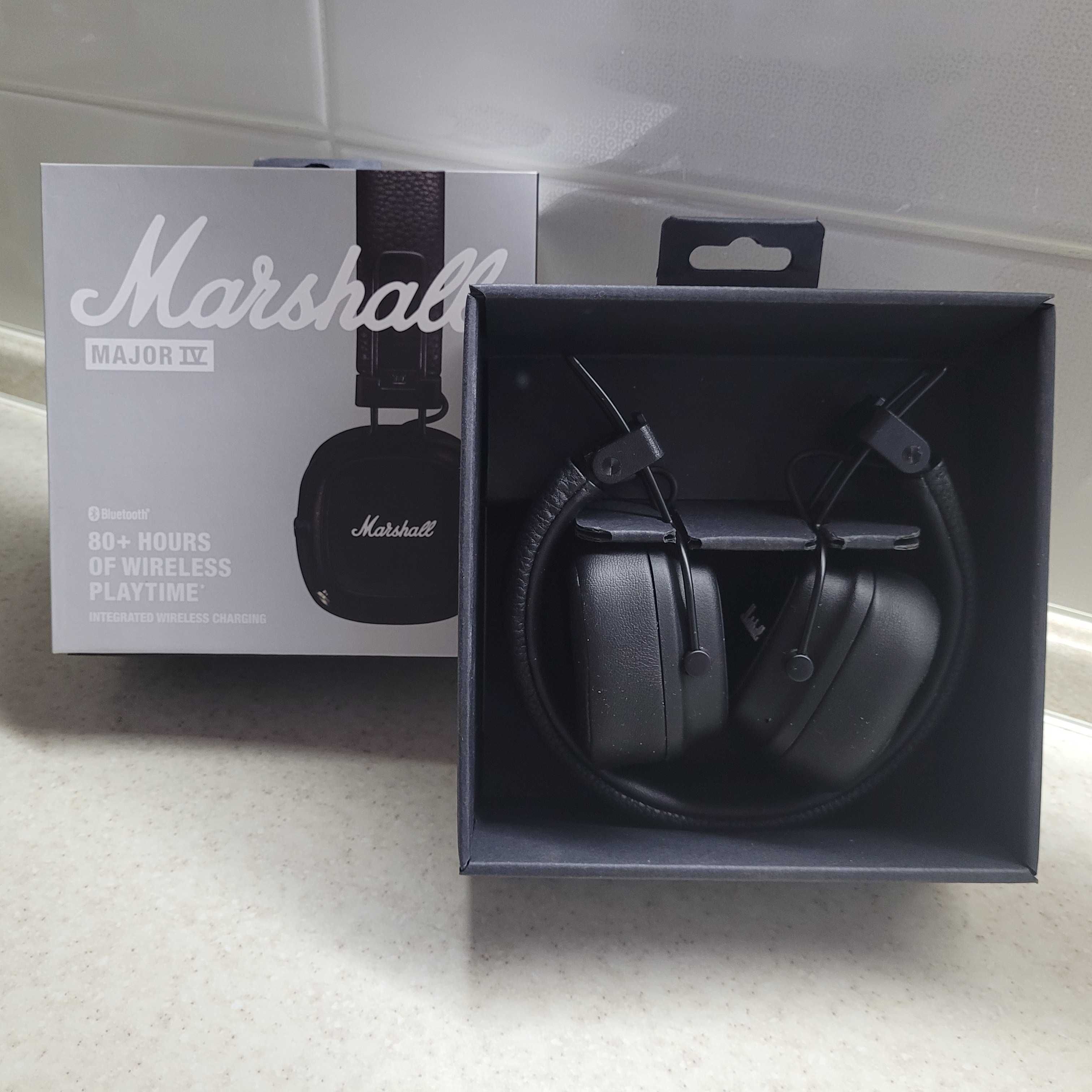 Marshall Major IV 4 black bluetooth new наушники навушники оригінал