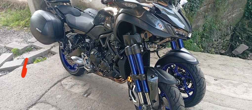 URGENTE Yamaha Niken 900 ano 2019 igual a nova kit 3 malas mais saco d