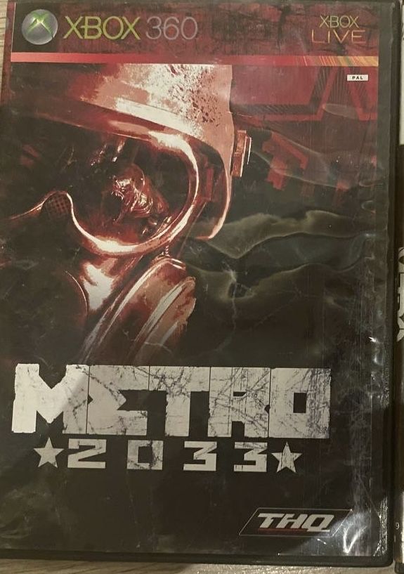 Диск з грою Metro 2033 [Xbox 360 прошивка LT+3.0]