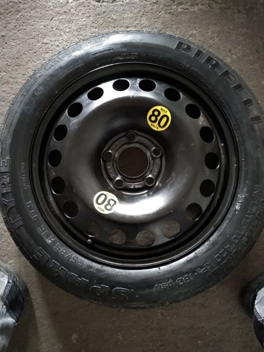 Koło DOJAZDOWE, DOJAZDÓWKA 16R 5x110 Opel, nowa