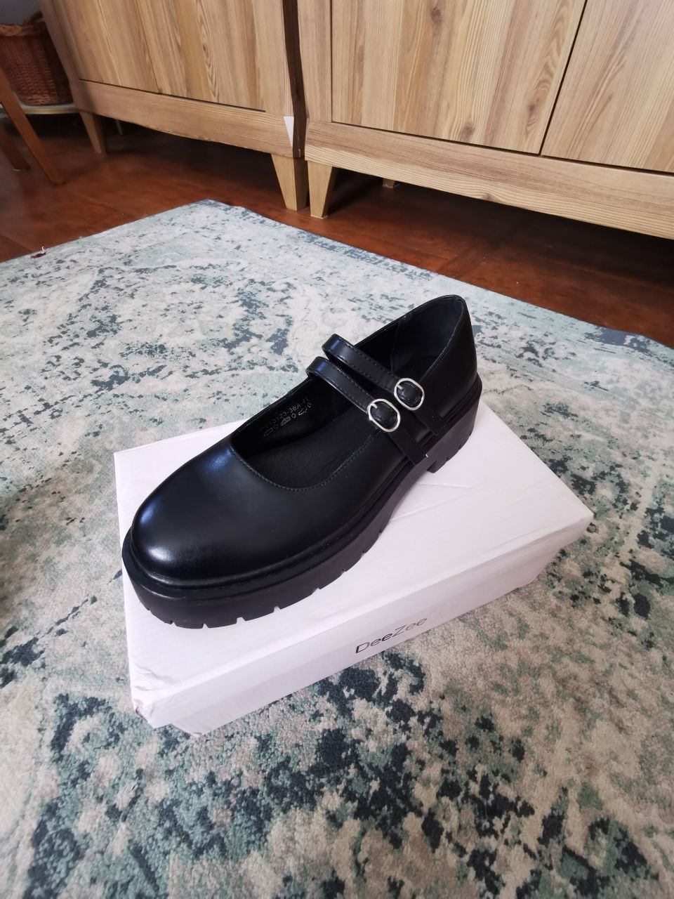 Czarne espadryle DeeZee r.41