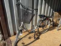Bicicleta com cesto