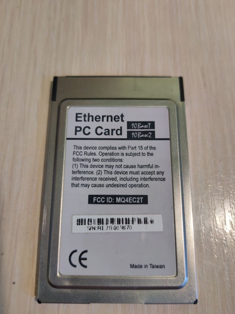 Карты PCmcia Ethernet, Fax/Modem (600 грн штука, 1000грн обе)