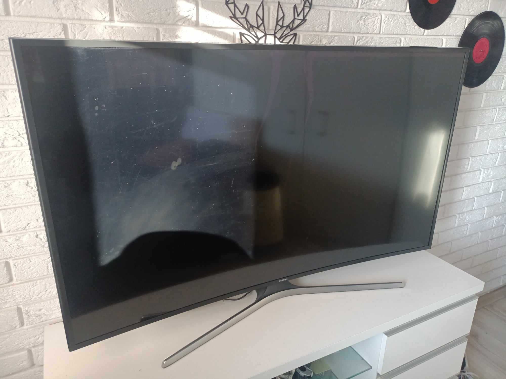 Telewizor samsung model UE55KU6100W uszkodzona matryca