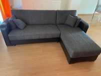 Sofá Chaise Longue com Cama Reversível