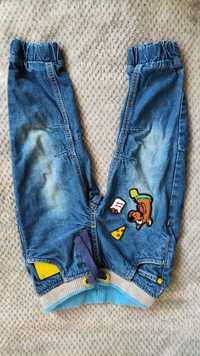 Spodnie jeansowe Scooby doo roz. 98