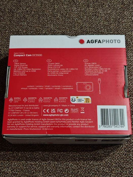 Фотоаппарат Agfa photo DC5500