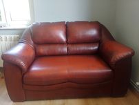 Sofa skórzana dwuosobowa