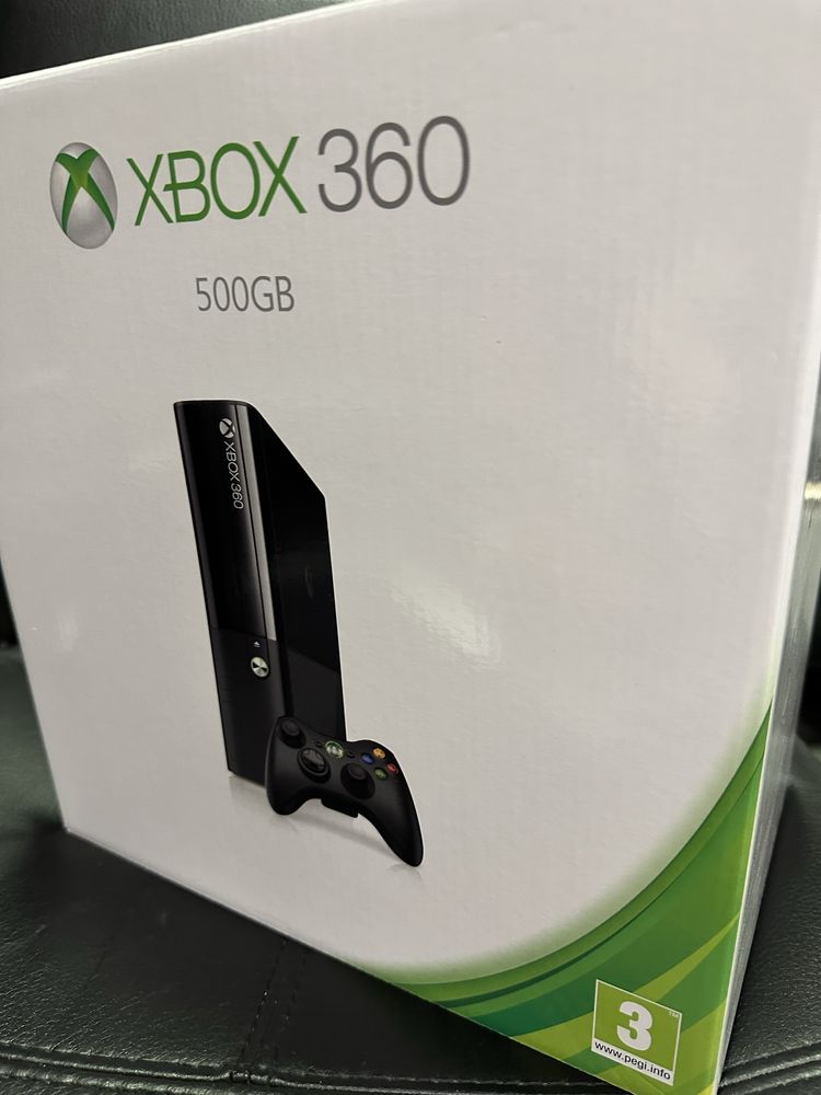 XBOX 360 500GB w Pudelku pelen zestaw + Kinect