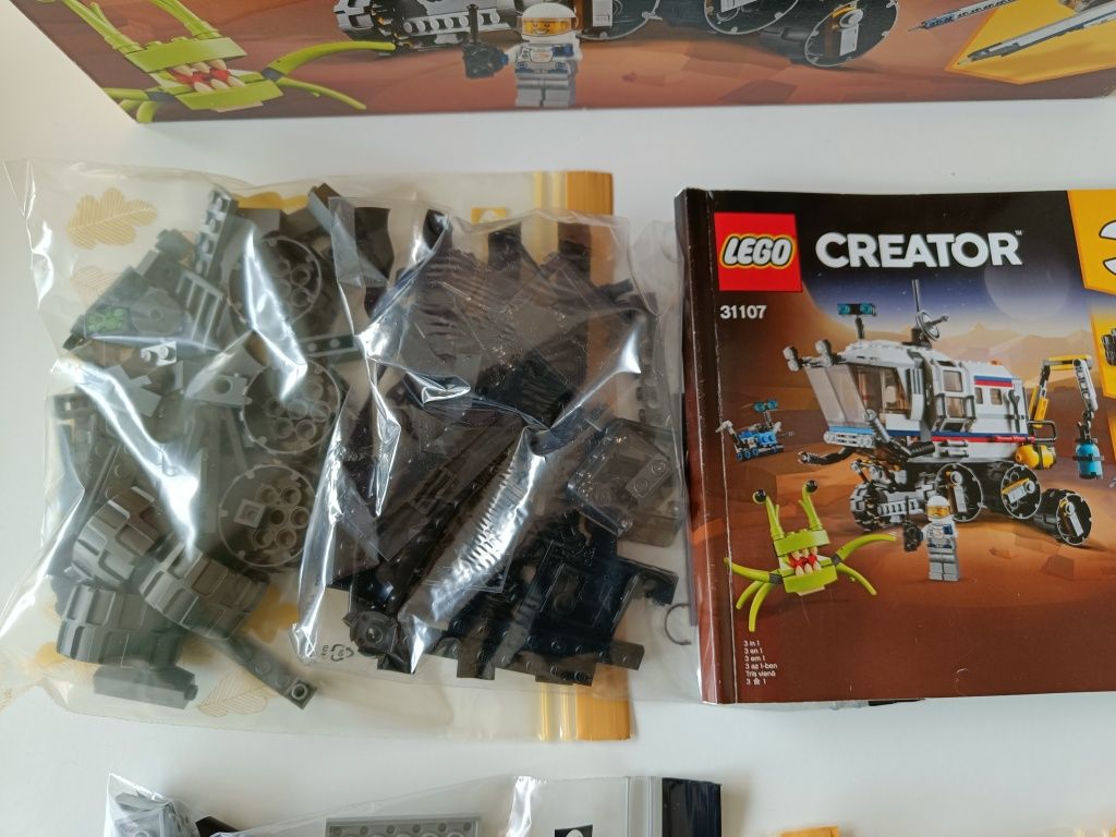 LEGO creator 3w1 łazik kosmiczny