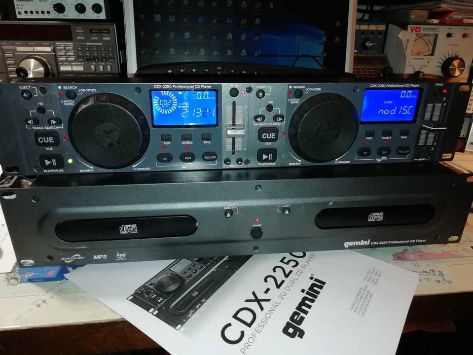 Gemini CDX-2250 leitor de cd's profissional
