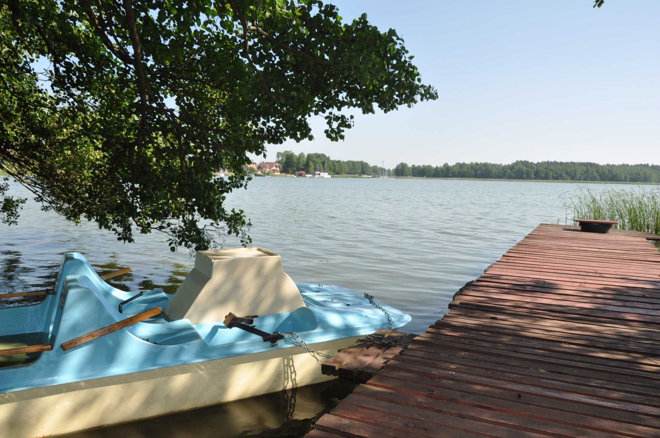 Domki i pokoje nad jeziorem. Mazury