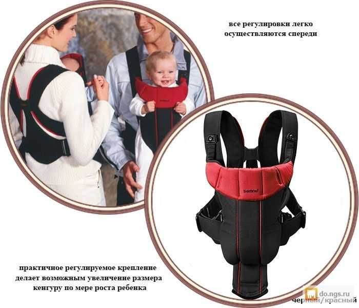 Зрго Рюкзак кенгуру переноска слинг Babybjorn Baby bjorn Active