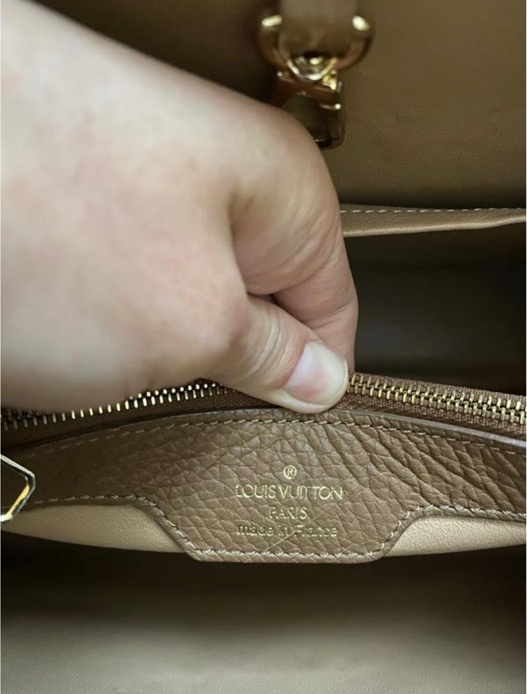 Сумка Louis Vuitton натуральная кожа / питон