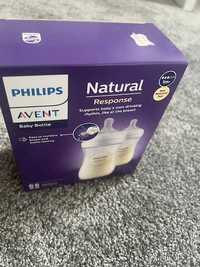 Philips AVENT Zestaw butelek Natural Response 2x260ml dwupak Nowe