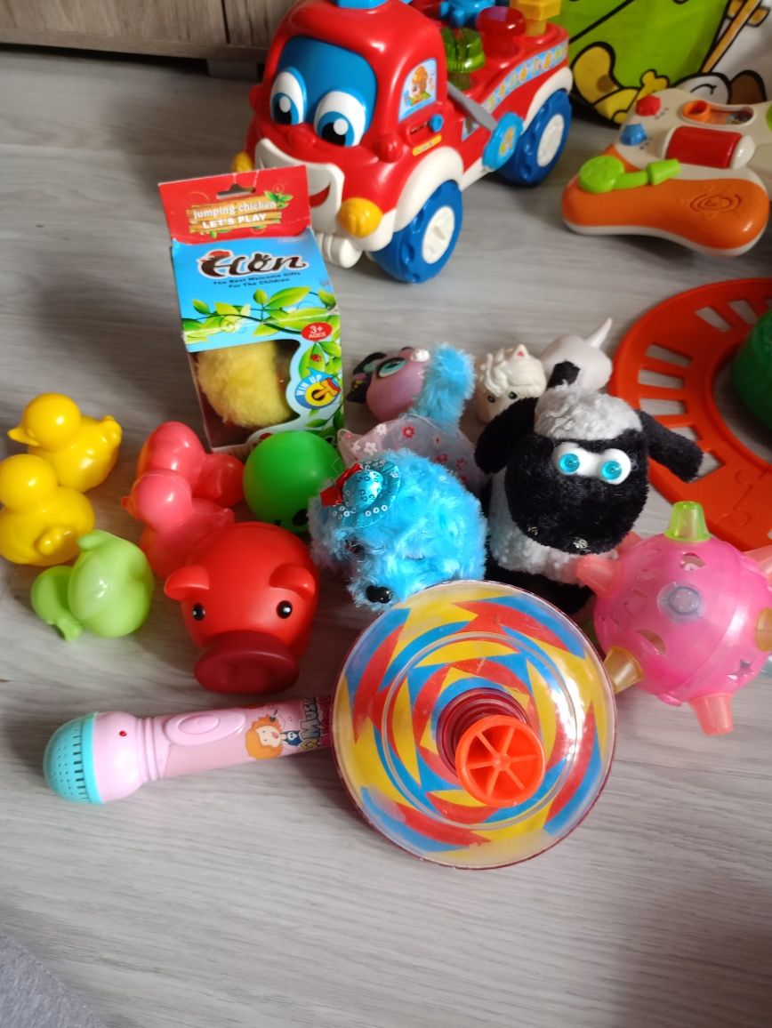 Zestaw zabawek interaktywnych i edukacyjnych, clementoni, little tikes