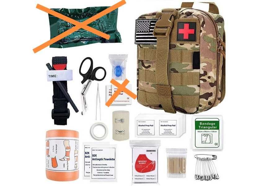 Apteczka wojskowa taktyczna IFAK z wyposażeniem nowa