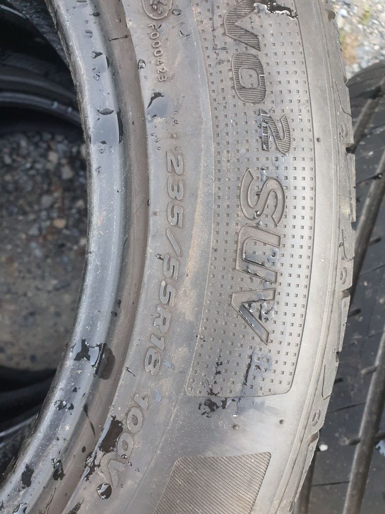 Opony letnie 235/55 r18 Hankook 4szt kraków