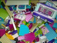 LEGO Friends 1kg mix klocków figurka akcesoria
