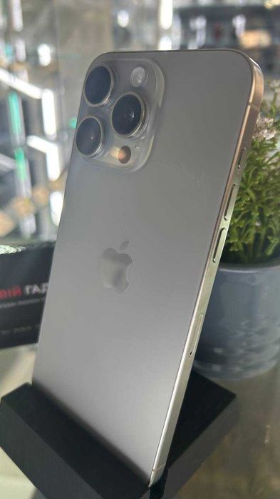 iPhone 15 Pro Max 256GB Natural Titanium АКБ 100% Магазин | Гарантія
