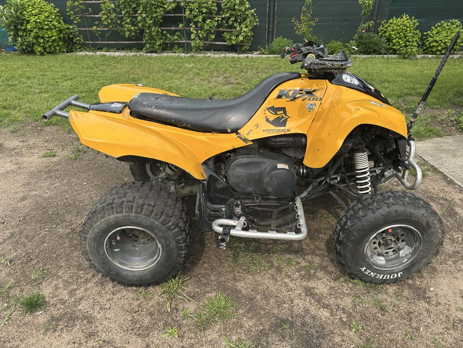 Kawasaki KFX 700 uszkodzony silnik