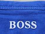 koszulka t-shirt HUGO BOSS meska r. M napis 3D - okazja
