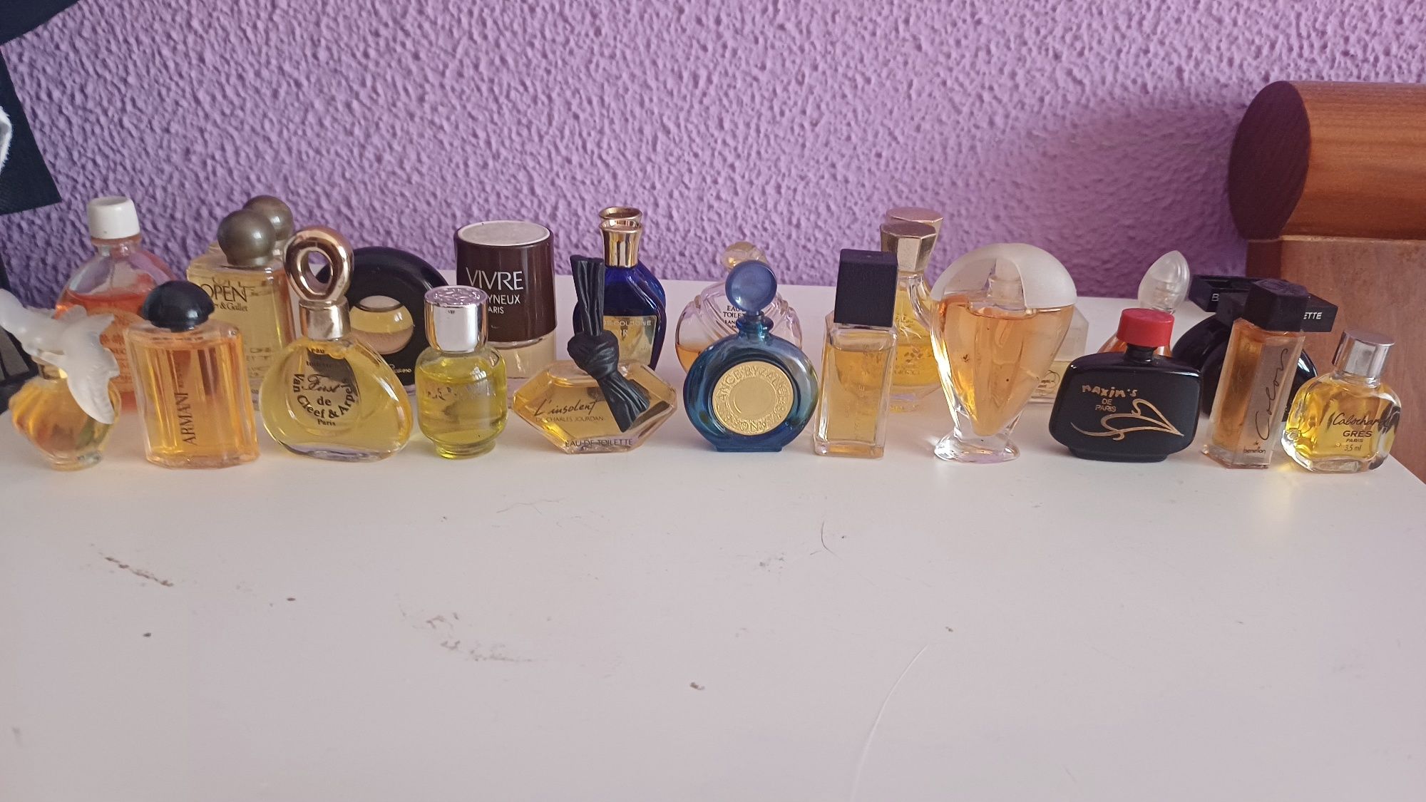 Mini perfumes de mulher