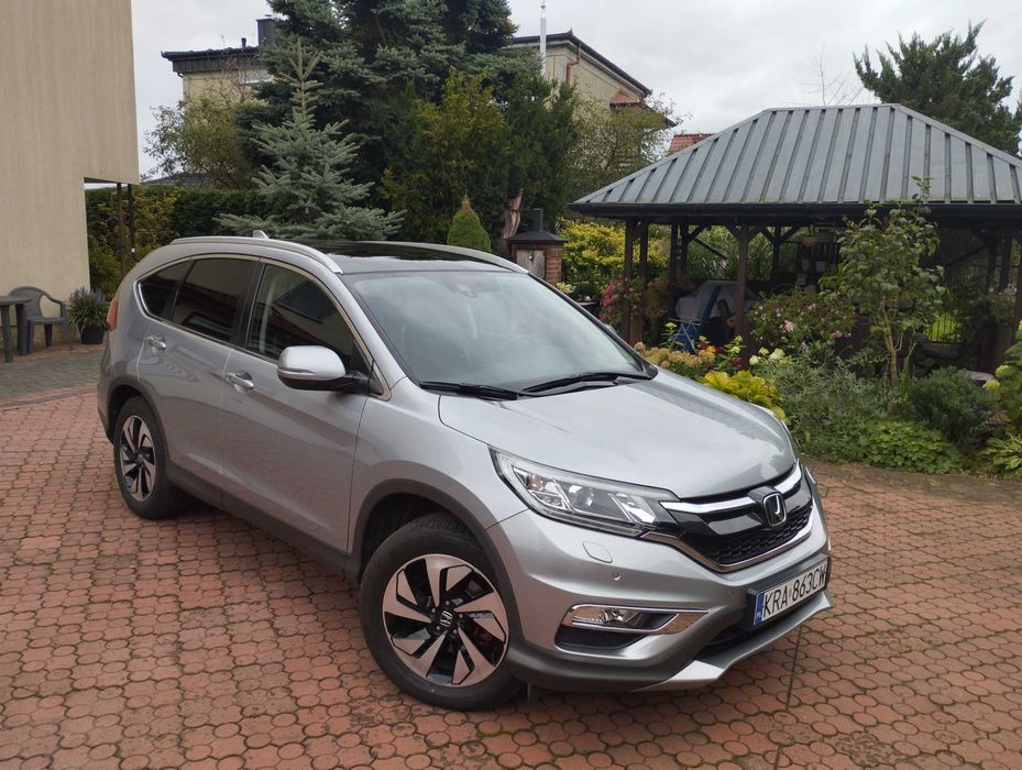 HONDA CRV 160 KM 4x4 wersja EXECUTIVE bezwypadkowa 100% oryginał
