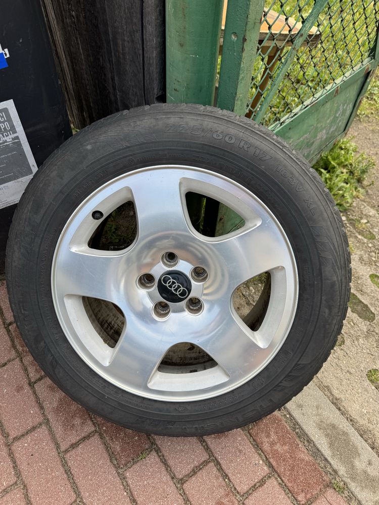 Seryjne oryginalne felgi 8Jx17H2 ET 48 z audi a8 d2 a6