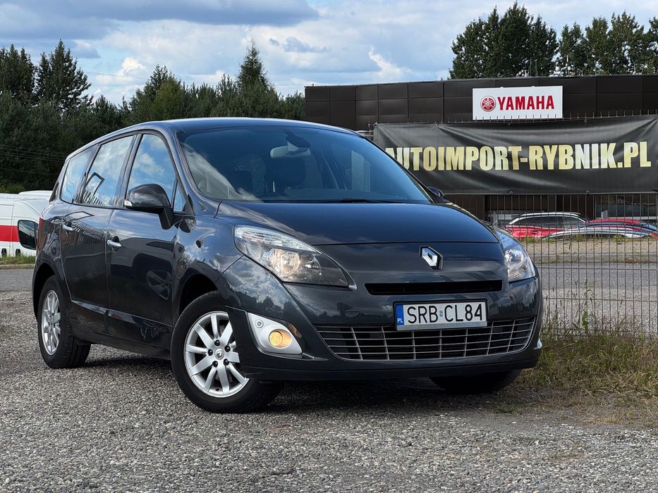 Renault Grand Scenic Bezwypadkowy Nowe sprzęgło, dwumasa, rozrząd + olej i filtry Zadbany