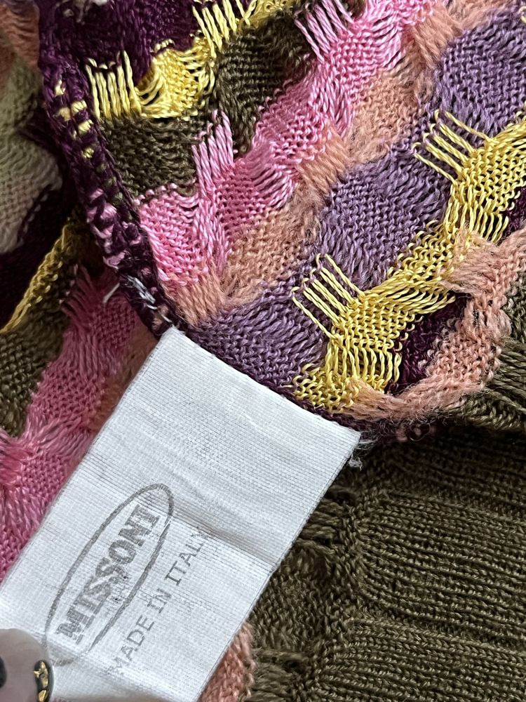 Missoni кофта светр кардиган шовк вовна