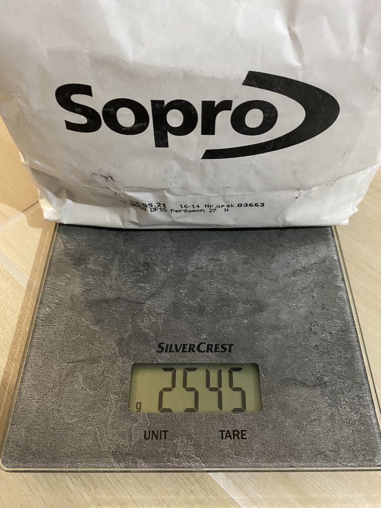 Sopro fuga Df10 Pergamon 2,5 kg