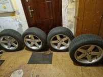 Koła BMW X3 E83 r18 ET35 8,5J  Opony wszystkie 8 mm zimowe