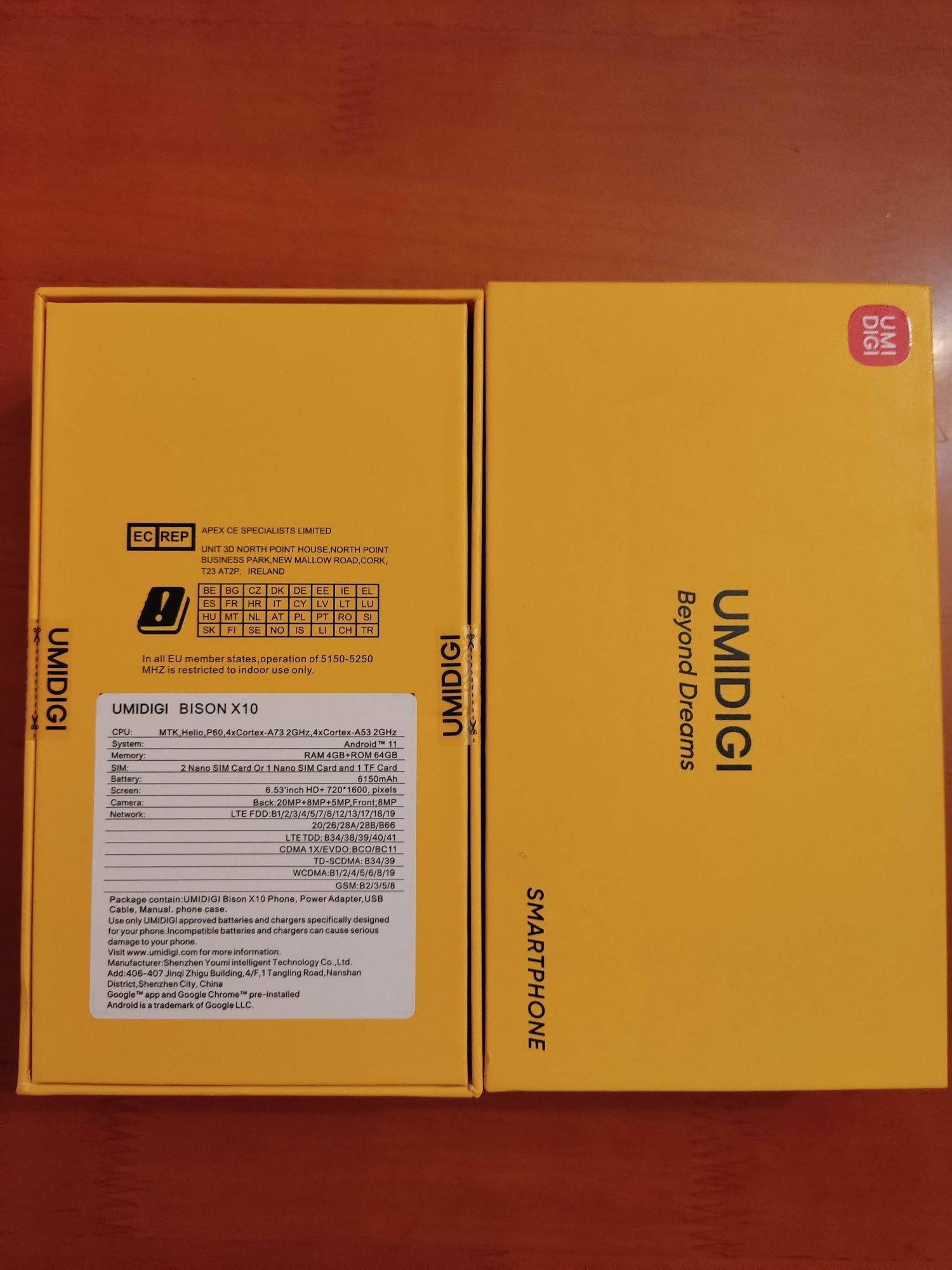 Новий Umidigi Bison X10 4/64, NFC, IP68-69, Helio P60, батарея 6150