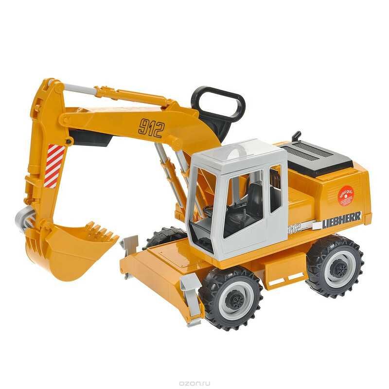 Bruder Liebherr 912 игрушка экскаватор колесный