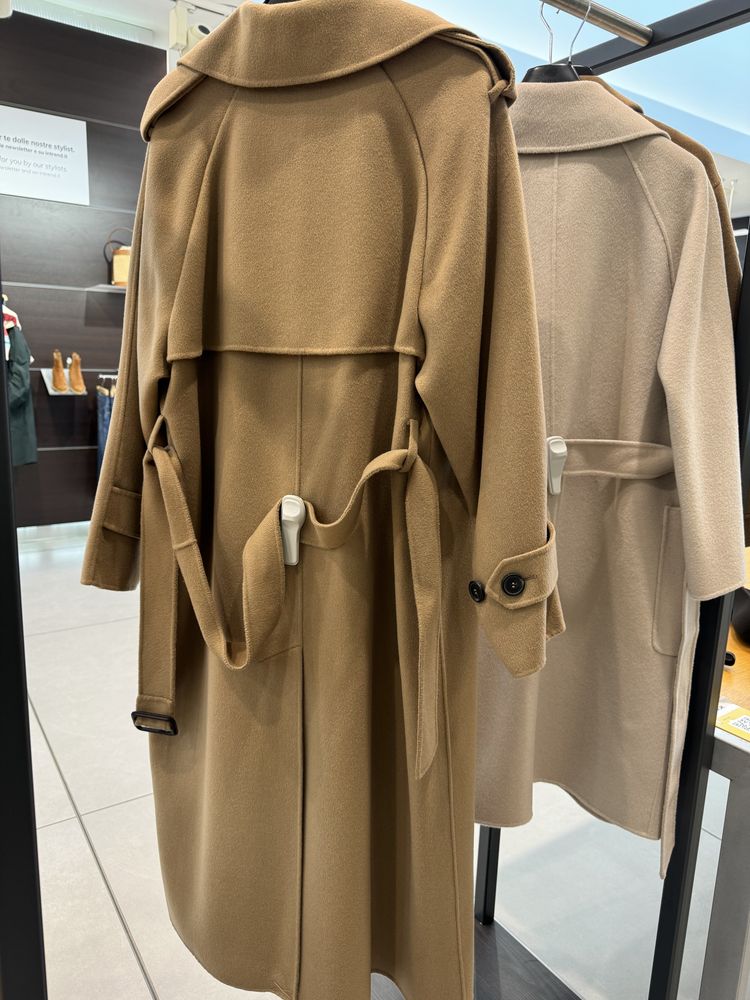 Пальто Max mara Weekend camel цвет 40 L (XL) размер оригинал Италия