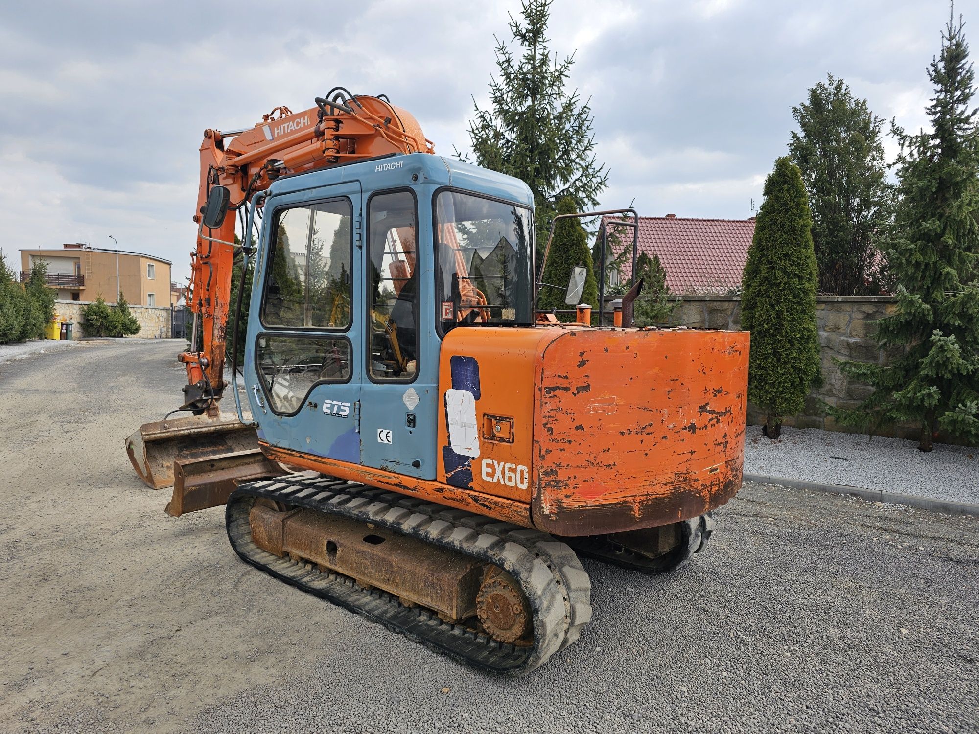 Koparka Hitachi ex60, 5 łyżek!