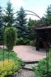 Pergola ogrodowa ŁUK KWIATOWY METALOWY 2,4m super jakość